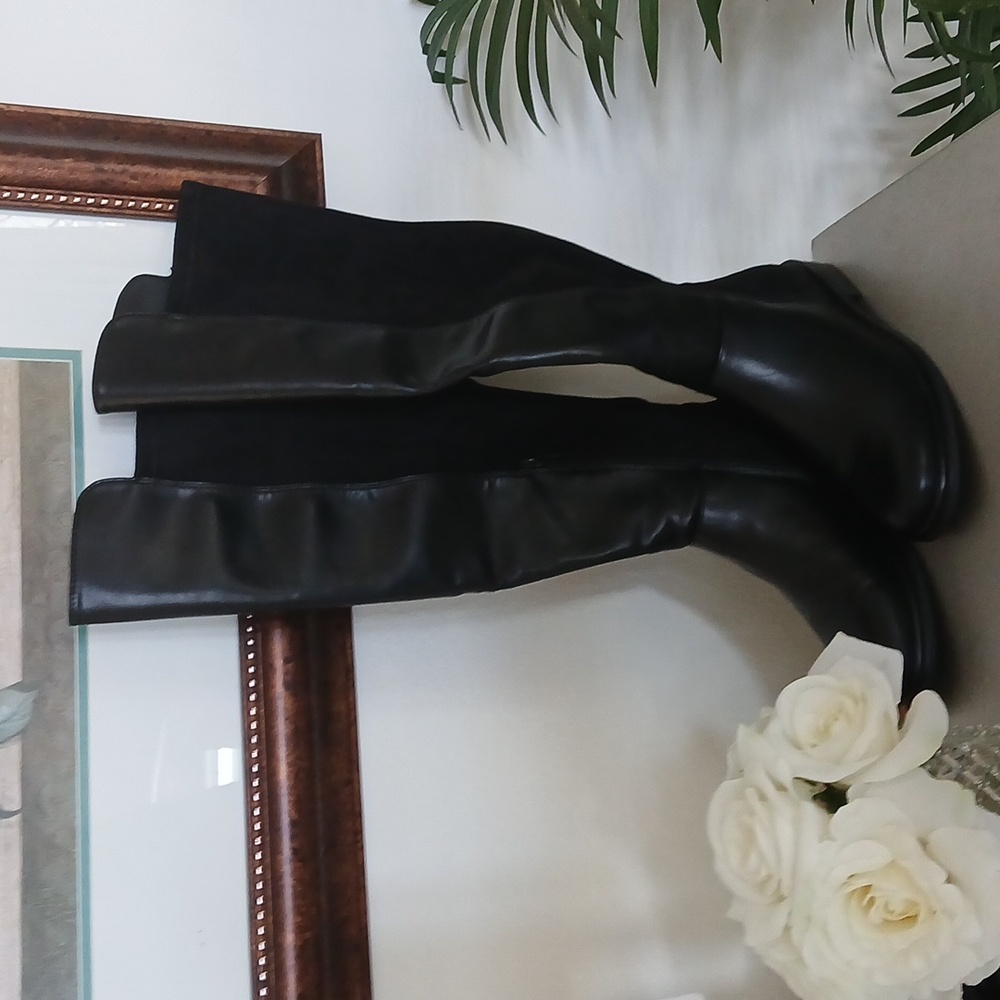 Black Over the Knee Boots